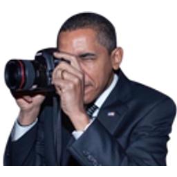 Taking Pics Obama emoji
