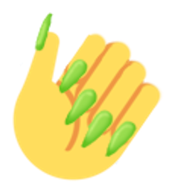 Periodt Green R emoji