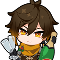 Zhongli Cheers emoji
