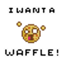 I Want A Waffle emoji