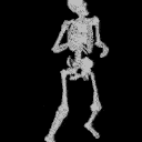 Twerking Skeleton emoji