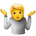 Mega Shrug emoji