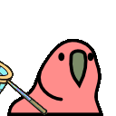 Bug Hunt Parrot emoji