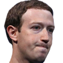 Zuckerberg Disappointed emoji