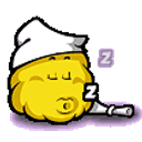 Knuddels Sleeping emoji