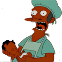 Apu Simpsons Shocked Octuplets emoji