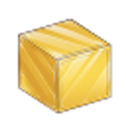 Gold Cube emoji