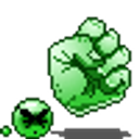 Extreme Fist Shake emoji