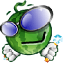 Watermelon Bling emoji
