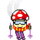 Mushroom Ski emoji