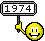 Smiley Bubble 1974 emoji
