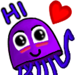 Jellyfish Hi emoji
