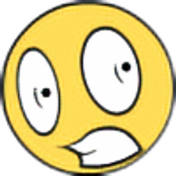 Terrified emoji