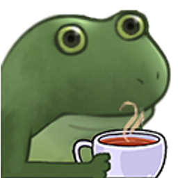 Frog Worry Wut emoji