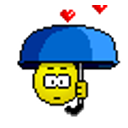 Raining Hearts emoji