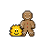 Knuddels Gingerbreadman emoji