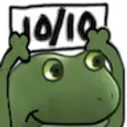 Frogerating emoji