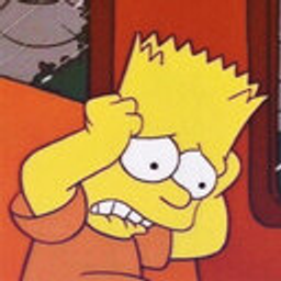 Bart Simpson Stress emoji