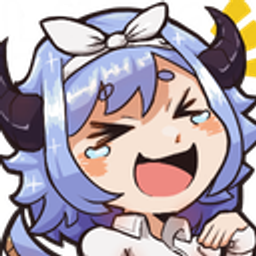 Horned Girl Wink Laugh emoji