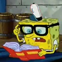 Sponge Nerd emoji
