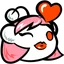 Kiss Reddit emoji