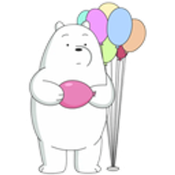 Bearballoons emoji