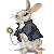 Late Rabbit emoji