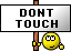 Dont Touch emoji