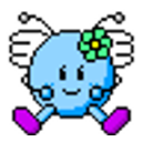 Flying Blue Thing emoji