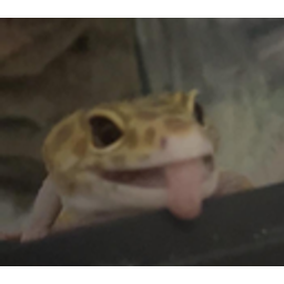 Geckotongue emoji