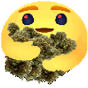Weed Blob emoji