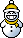 Snowman Smile emoji