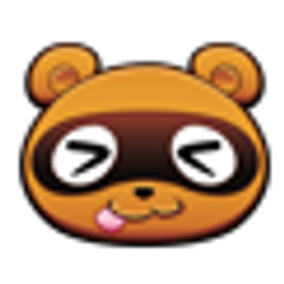 Bear Sleepy Eyes emoji