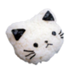 Onigiri Cat Smile emoji