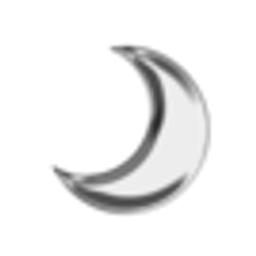Silver Moon emoji