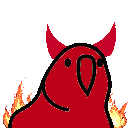 Evilbirddance emoji