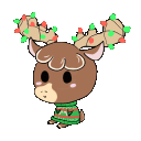 Xmas Reindeer emoji