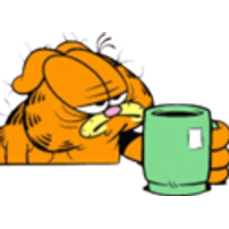 Garfield Coffee emoji