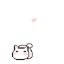 Kitty Chase Heart emoji