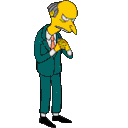 Sneaky Montgomery Burns emoji