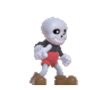 Sans Cuphead emoji