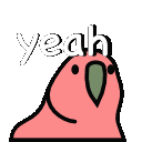 Yeah Parrot Bounce emoji