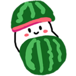 Watermelon Hug Smile emoji