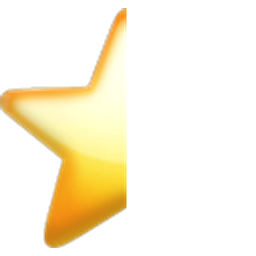 Star Half emoji