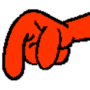 Point Down emoji