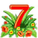7 Flowers emoji