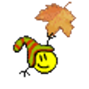 Hanging On Leaf emoji