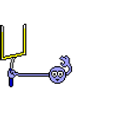 Goalposts emoji