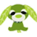 Green Dog emoji