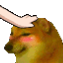 Cheems Pat emoji